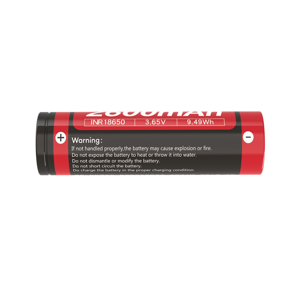 Pin sạc 18650, 2600mAh - Weltool INR 18-26