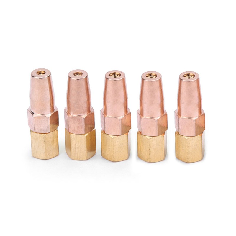 Set 5 vòi phun mỏ hàn khí gas oxy H01-6
