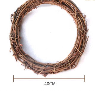 Vòng cỏ khô handmade
