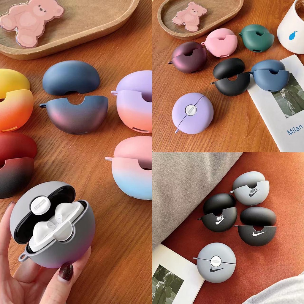 Vỏ Bảo Vệ Hộp Sạc Tai Nghe Lenovo Thinkpadplus LP80 Tws Bằng PC Cứng Chống Sốc Màu Trơn Nhám Ốp