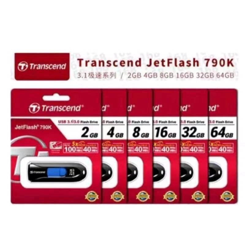 Usb 3.0 JetFlash790K 2GB / 4GB / 8GB / 16GB / 32GB / 64GB Có Móc Khóa