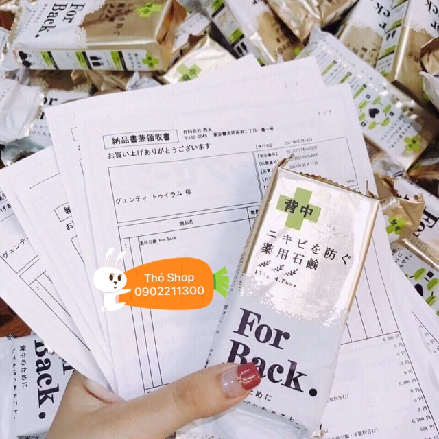 Xà phòng cải thiện mụn lưng Pelican For Back Medicated Nhật Bản