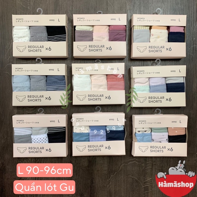 [2021 NEW] QUẦN LÓT COTTON GU JAPAN