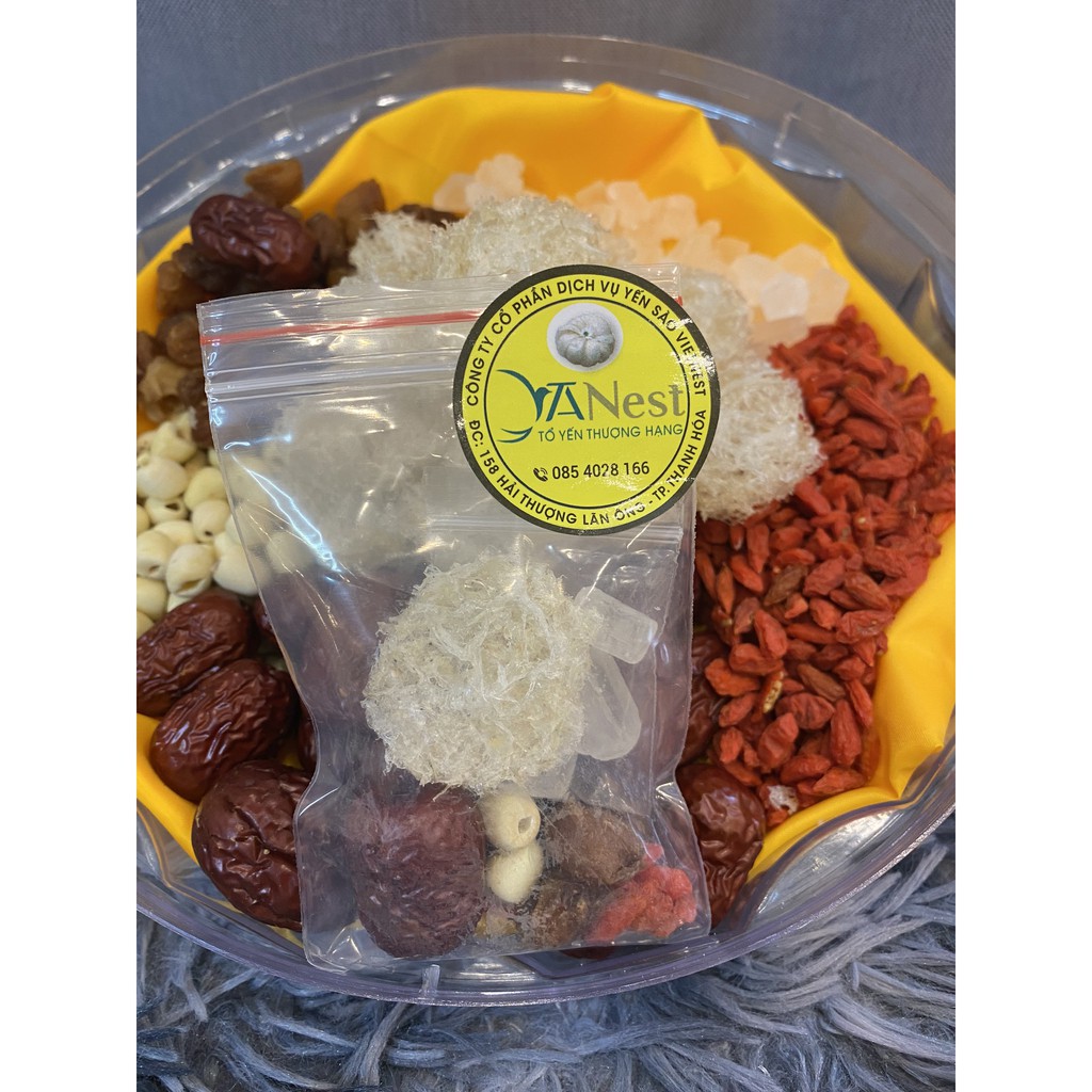 Yến Sào baby ( viên yến 1.5g + 5 vị nấu kèm, 50% sợi) SET YẾN NGUYÊN CHẤT KHÔNG TẨM ĐƯỜNG. | BigBuy360 - bigbuy360.vn