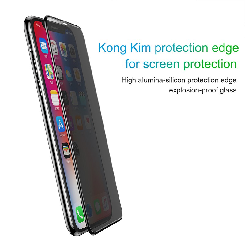 Kính CL iPhone 11/ XR Baseus Chống Nhìn Trộm FULL Màn