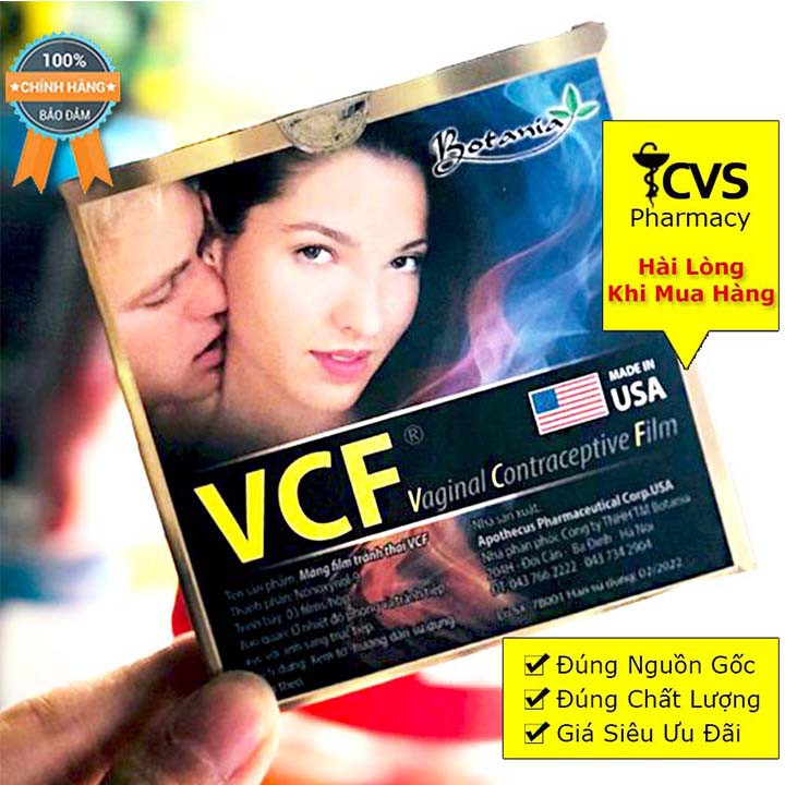 Màng Phim Tránh Thai VCF / Màng Tránh Thai VCF