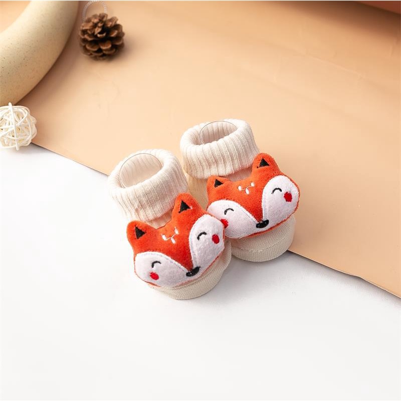 Tất thú cao cổ cho bé từ 0 - 36 tháng dày dặn đáng yêu giữ ấm tốt hàng quảng châu xịn