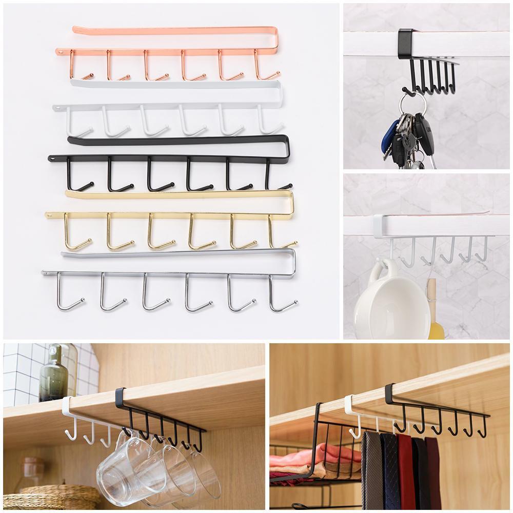 Giá Treo Ly 6 Móc Tiện Lợi Cho Nhà Bếp