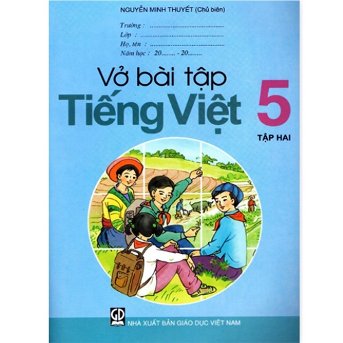Sách - Vở bài tập Tiếng Việt Lớp 5 Tập 2