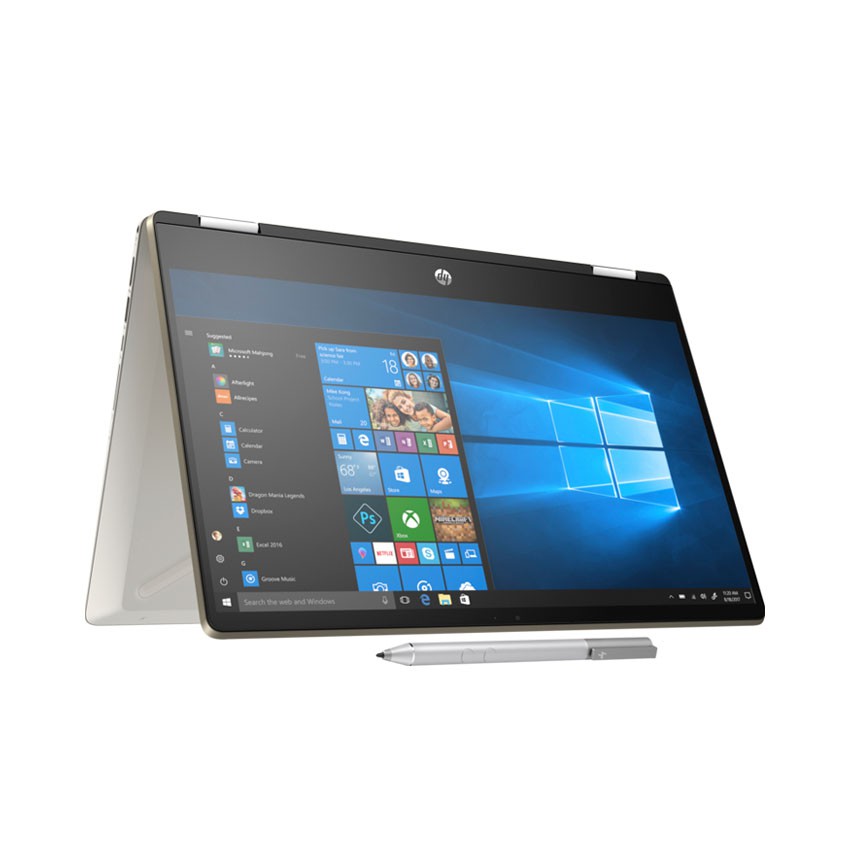 Laptop HP Pavilion x360 14-dw1018TU i5-1135G7 /8GD4 / 512GSSD / 14.0FHDT / PEN / FP / WL /BT/3C/VÀNG/W10SL/OFFICE_2H3N6P | BigBuy360 - bigbuy360.vn