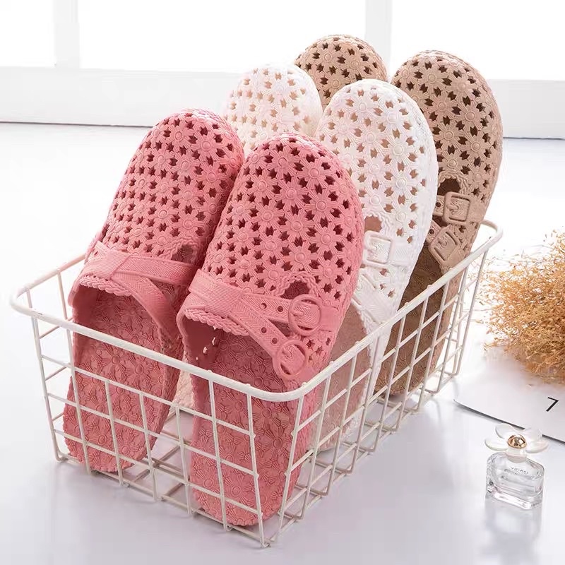 dép sục nữ - chất liệu cai su siêu dẻo êm chân thông thoáng