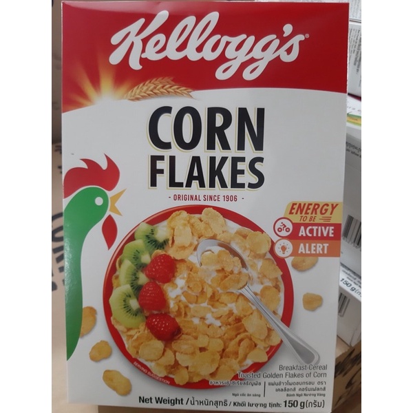 Ngũ cốc Kellogg’s Corn Flakes vị bánh ngô nướng vàng 150g