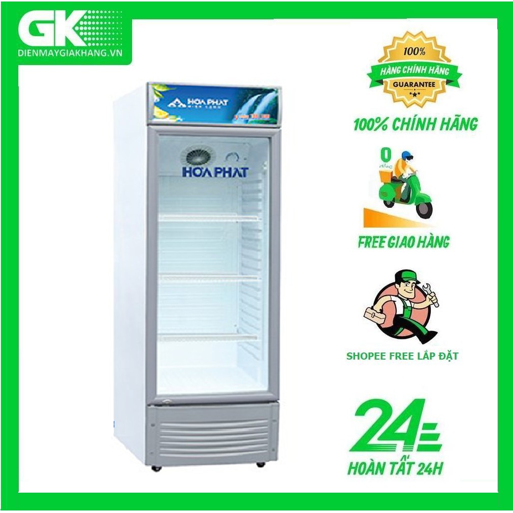 HSC 550F1R1 MIỄN PHÍ CÔNG LẮP ĐẶT Tủ mát Hòa Phát HSC 550F1R1