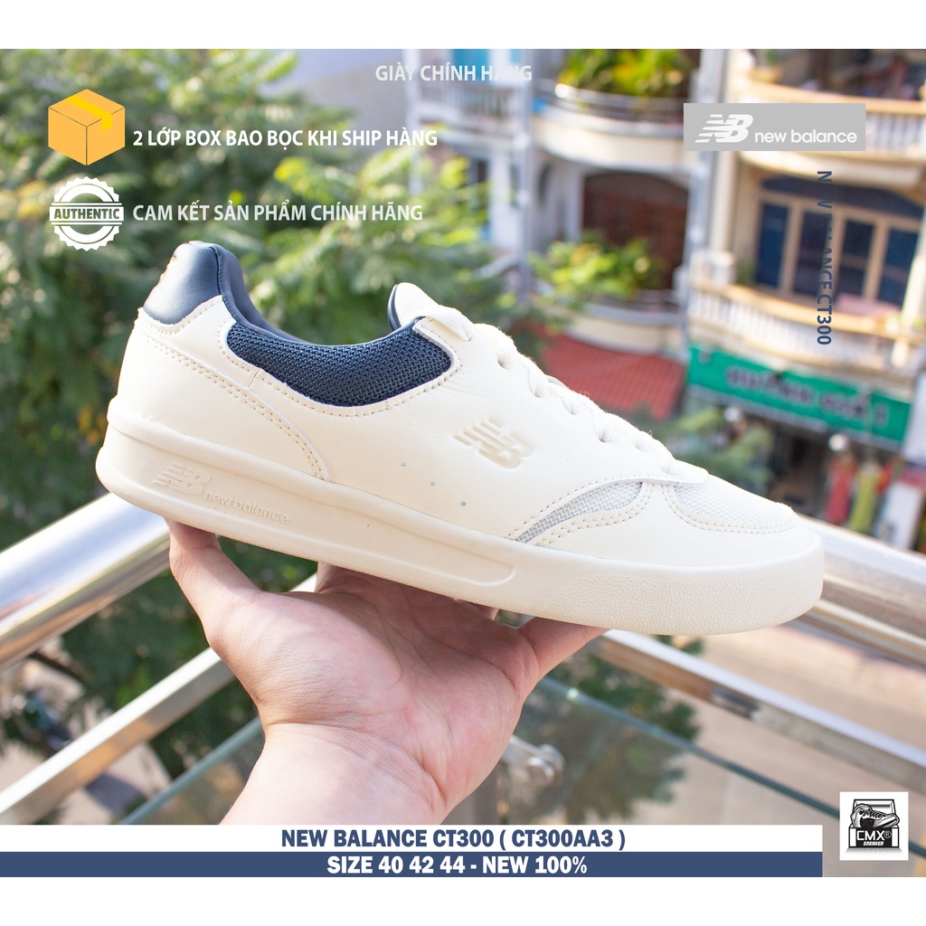 😘  Giày New Balance CT300 BEIGE / BLUE  - HÀNG CHÍNH HÃNG 100%