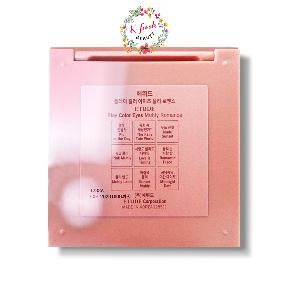 Phấn Mắt Etude House 9 Màu Thời Trang Hàn Quốc