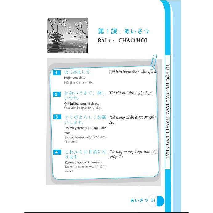 Sách - Tự Học 1800 Câu Đàm Thoại Tiếng Nhật - Tác Giả Sakura