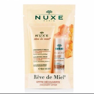 Set kem tay và son dưỡng Nuxe