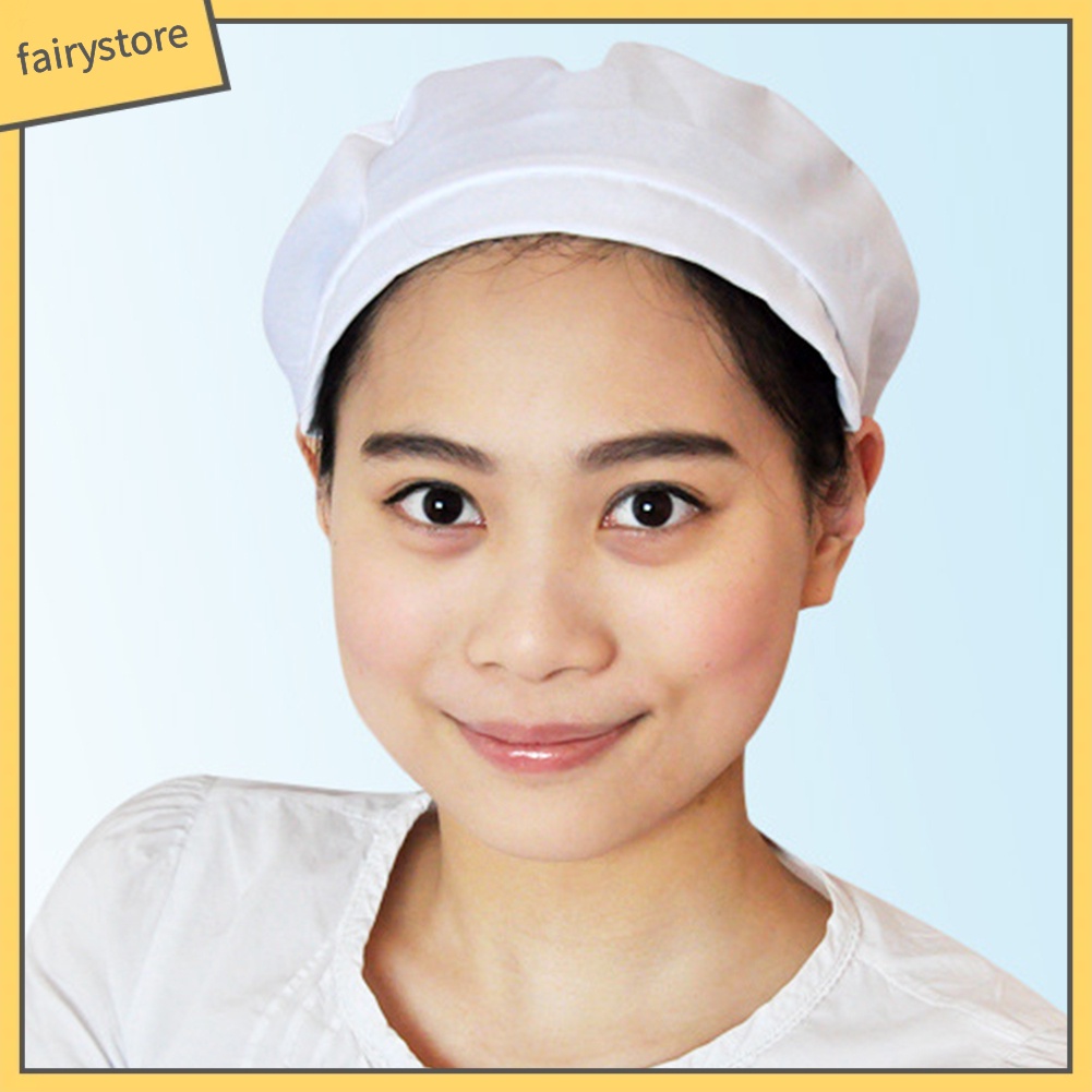 Mũ đầu bếp thoáng khí chống bụi dành cho nữ