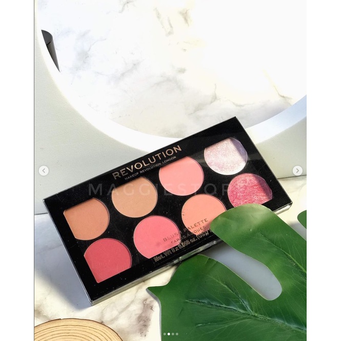 BẢNG MÁ MAKEUP REVOLUTION ULTRA BLUSH PALLATE