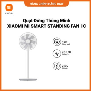 Hàng chính hãng Digiworld | Quạt Đứng Thông Minh XIAOMI Mi Smart Standing Fan 1C 45 W