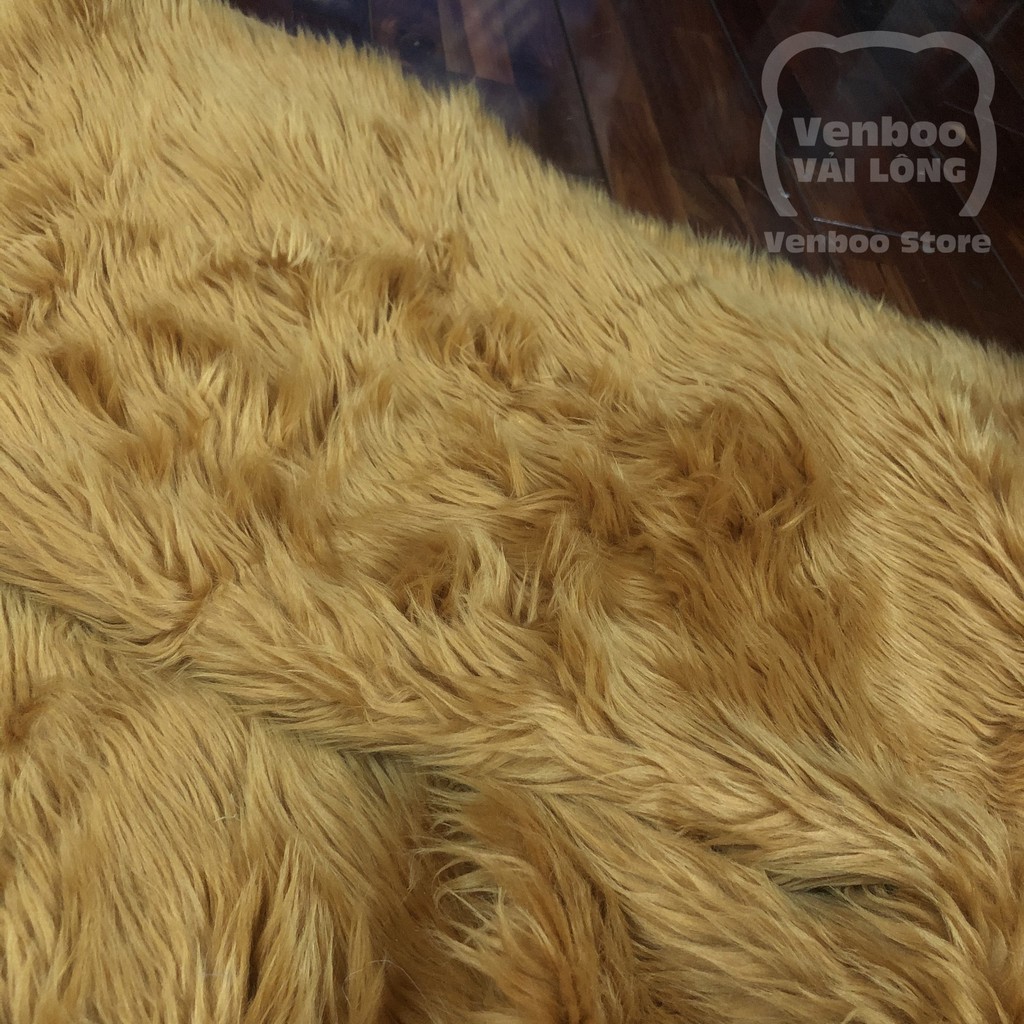 🌟 THẢM LÔNG TRẢI BÀN TRANG ĐIỂM & TRẢI SÀN | NÂU DA BÒ ÁNH VÀNG 2021 | BigBuy360 - bigbuy360.vn