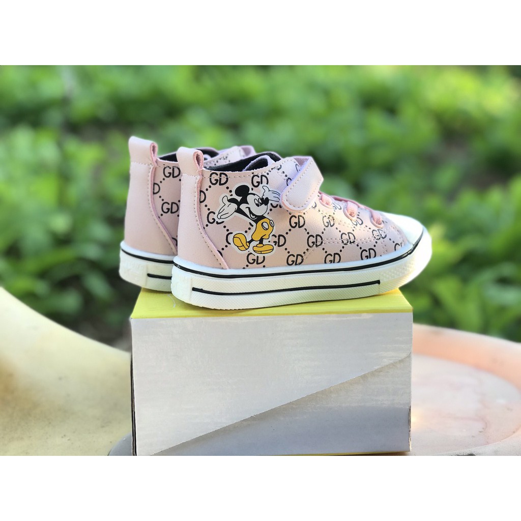 Bốt Mickey hàng quảng châu cao cấp cho bé trai và bé gái A-21