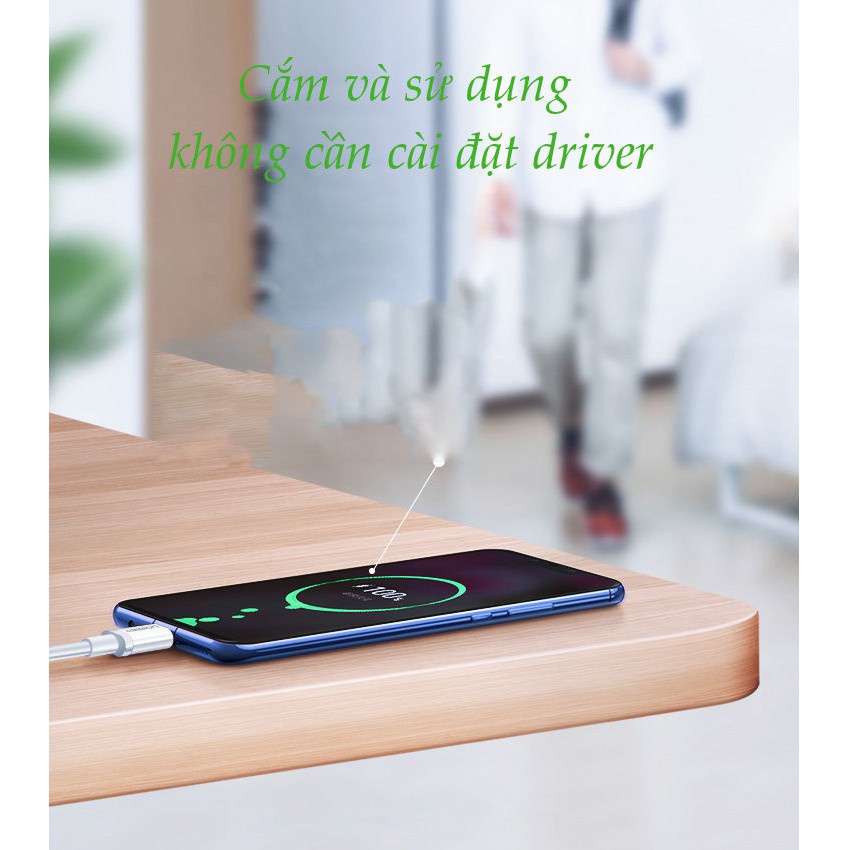 Cáp Sạc Nhanh USB Type-C sang USB Type-C dòng 3A UGREEN US264 60517 Hỗ trợ QC 3.0 - Hàng Chính Hãng