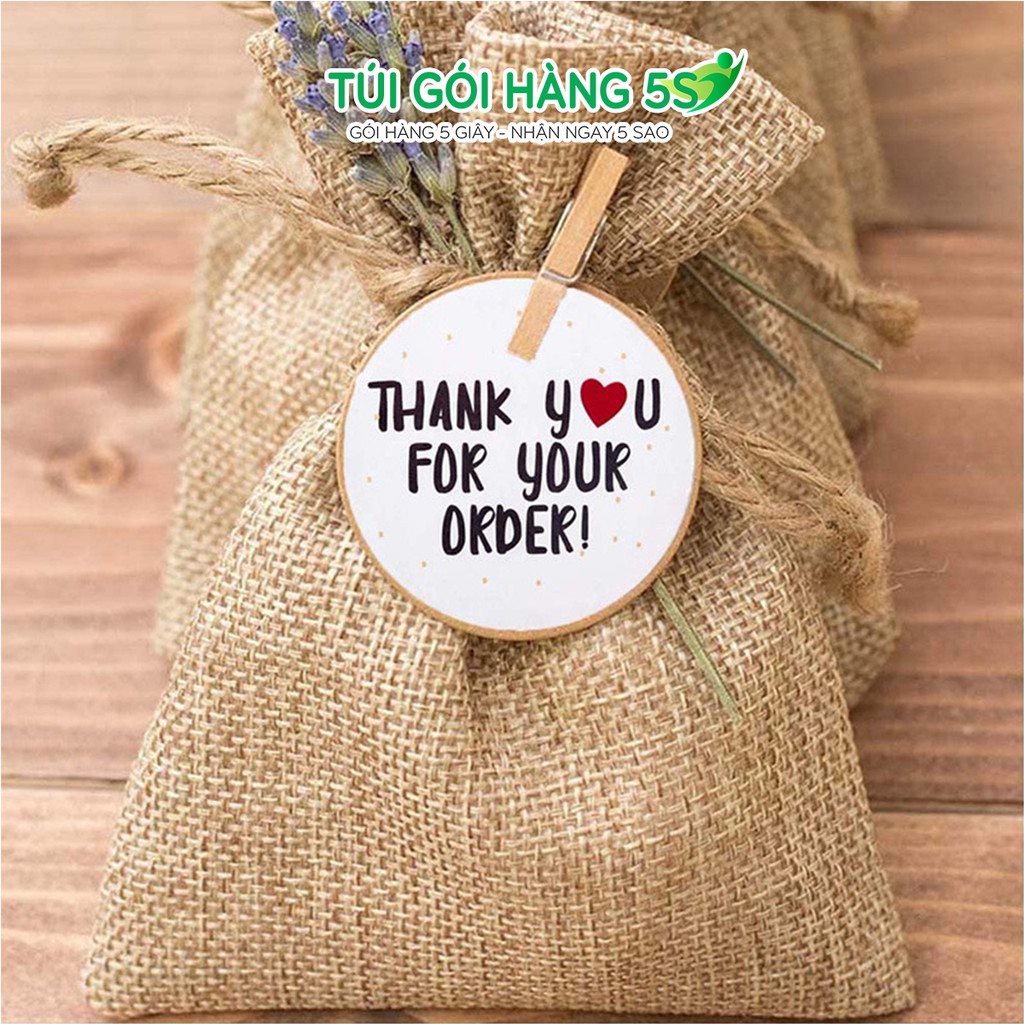 Tem Nhãn Dán Sticker, Miếng Dán Decal Thank You 500 cái/1 cuộn