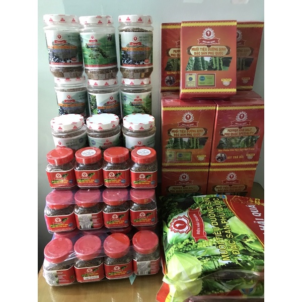 [FREESHIP 99K TOÀN QUỐC MUỐI TIÊU DƯỠNG SINH PHÚ QUỐC - Hộp 500g