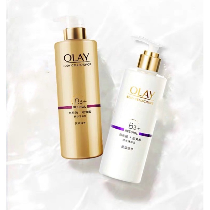 Sữa tắm , Dưỡn Thể Trắng Da Olay Retinol trắng da 500ml | BigBuy360 - bigbuy360.vn