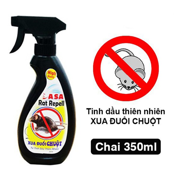  Tinh dầu xua đuổi chuột ASA Ratpell - chai 350ml