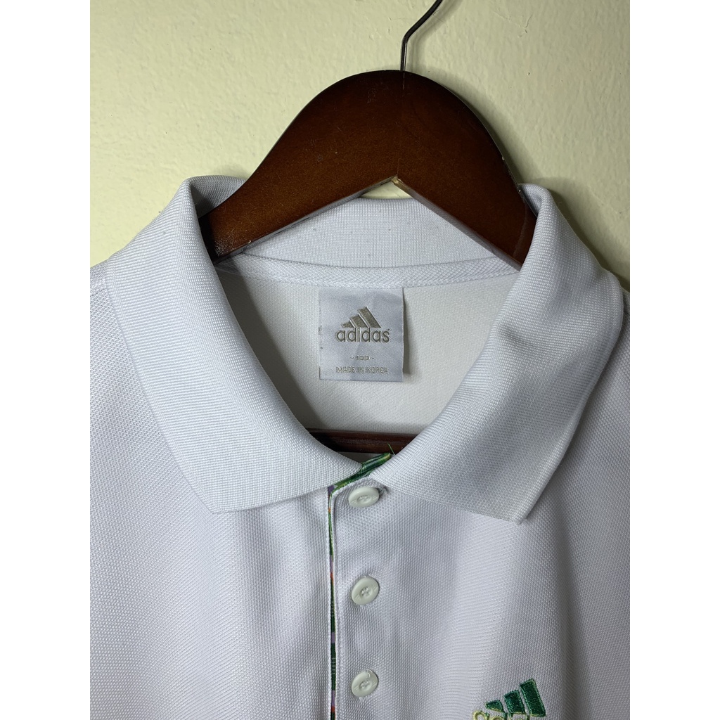 Áo thun ngắn tay có cổ polo hiệu ADIDAS CLIMALITE dry fit chính hãng secondhand