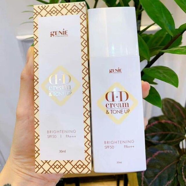 Kem Nền Chống Nắng Genie DD Cream Tone Up Brightening SPS50 PA+++