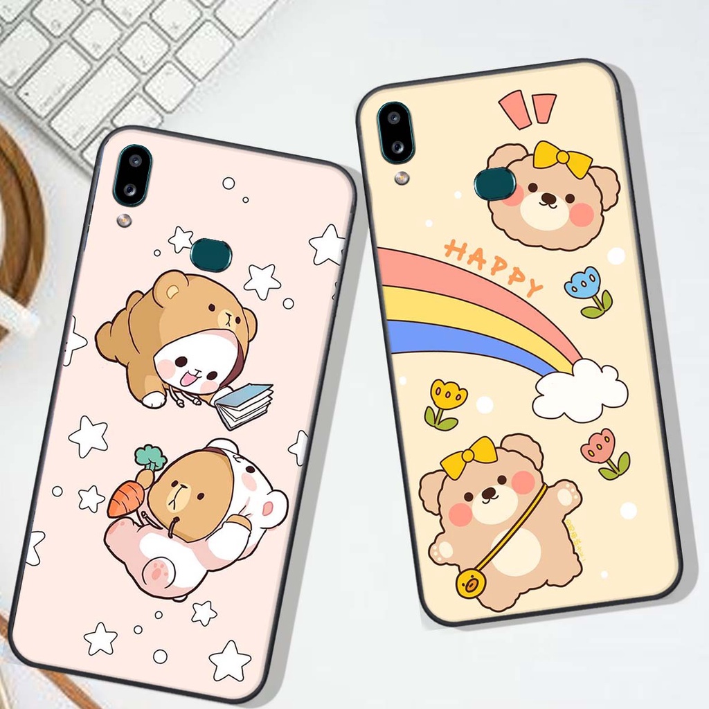 Ốp lưng Samsung A10S in hình Gấu xinh xắn, Bò sữa đáng yêu,  ĐẸP -  RẺ - XINH - ĐỘC ĐÁO