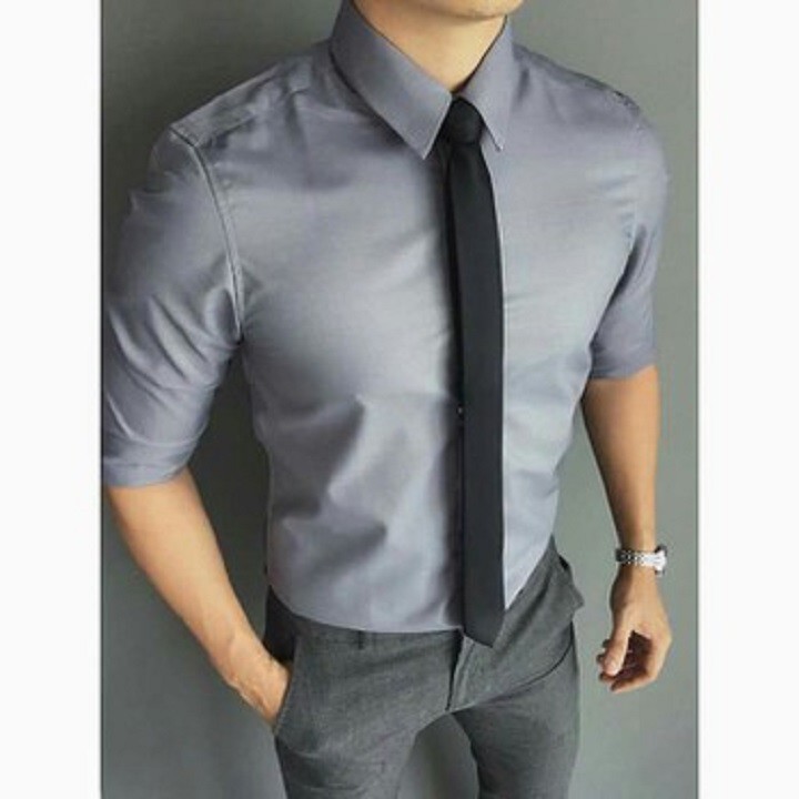 Áo sơ mi nam 💚𝗙𝗥𝗘𝗘𝗦𝗛𝗜𝗣💚 - Sơ mi nam trơn công sở nhiều màu trắng, xanh, đỏ, xám dài tay trơn đẹp, sang trọng, lịch sự. | BigBuy360 - bigbuy360.vn