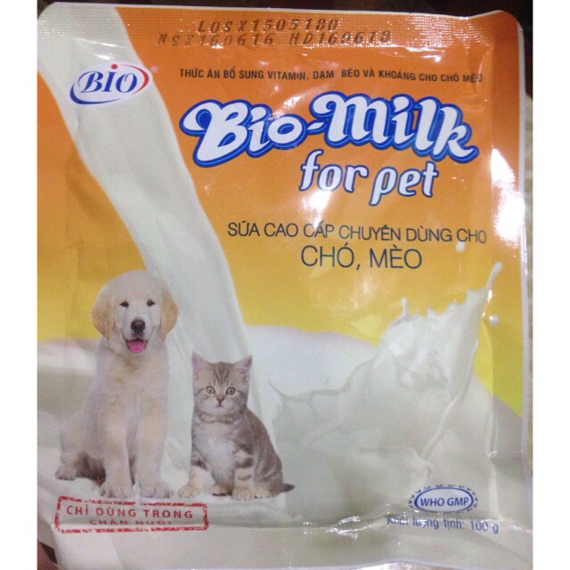 Sữa Bio Milk dành cho chó mèo con