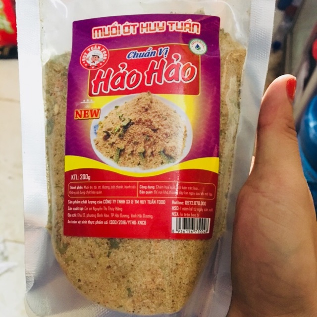 Muối hảo hảo chua cay gói 200g