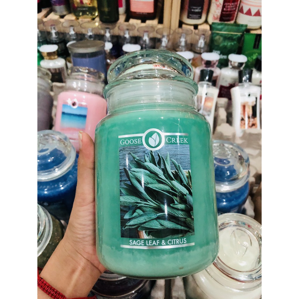 NẾN THƠM GOOSE CREEK 2 BẤC LARGE JAR 680GR HÀNG NHẬP MỸ CHÍNH HÃNG