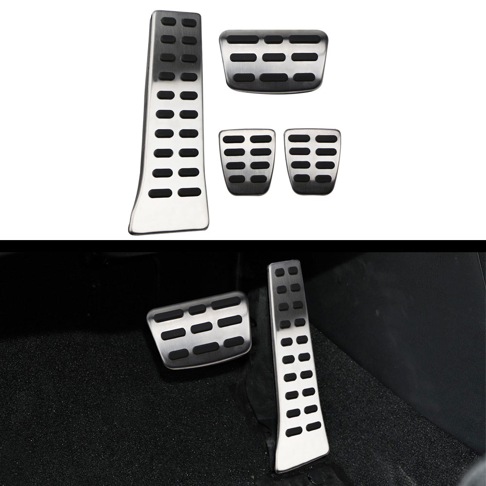 Vỏ Bọc Bàn Đạp Xe Hơi Cho Kia Sorento KX5 K5 Optima QL Cho Hyundai Sonata I40 Tucson Santa Fe IX35 Ceed MT AT