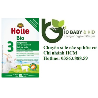 Sữa Holle dê 3 cho bé từ 10 tháng