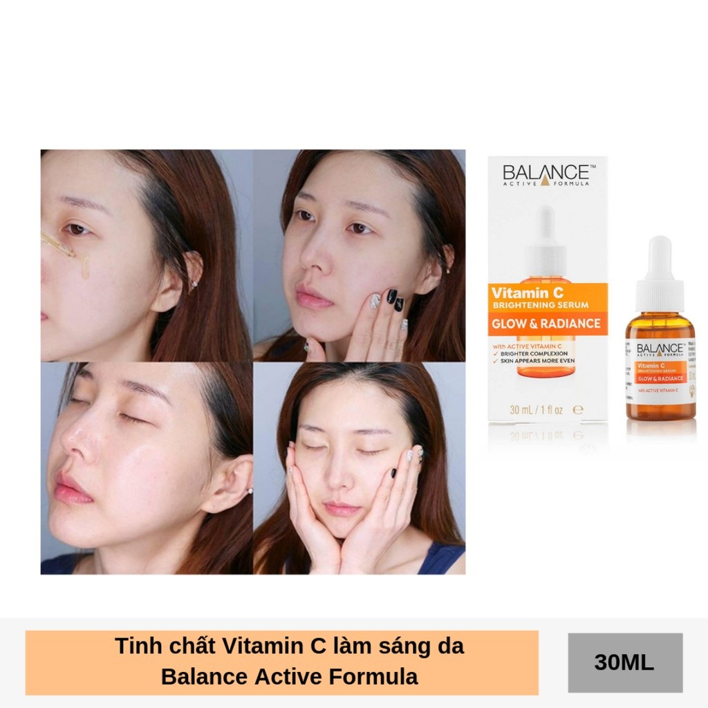 Serum Trắng Da, Mờ Thâm Balance Active Formula Vitamin C Brightening