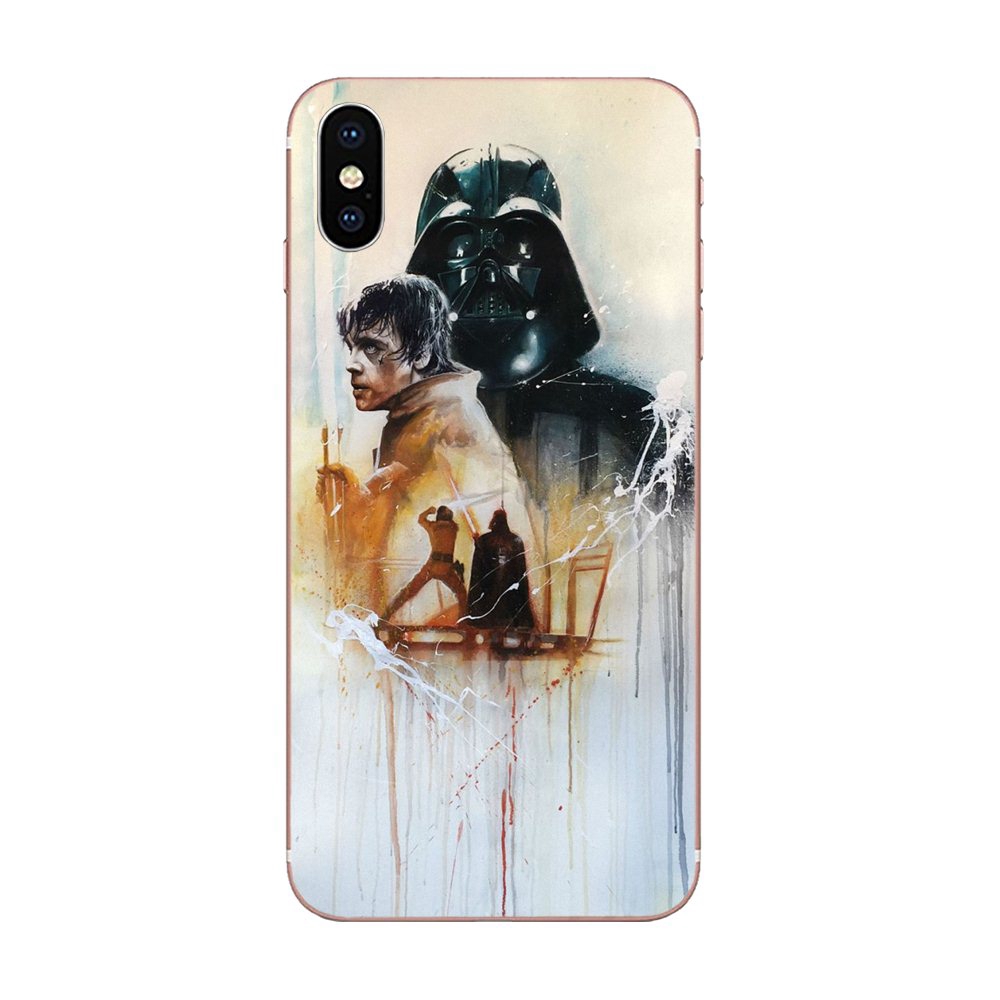 Ốp Lưng Tpu Silicone In Hình Robot Star Wars Thời Trang Cho Xiaomi Mi 9 A1 Redmi 3s 4a 4x 5 6a Note 4 5 7 Plus R2d2 Starws