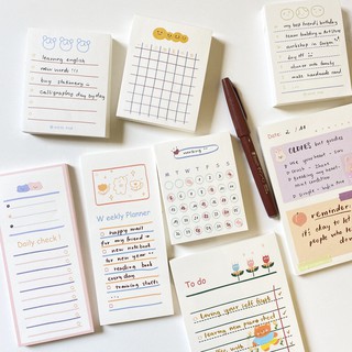 [DAILY NOTE] Monthly và checklist note cute