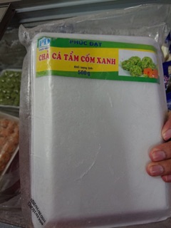 Chả cá cốm xanh 500g 35 viên ( chỉ nhận giao hàng khu vực hcm)