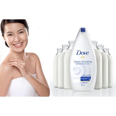 Sữa tắm dưỡng thể Dove Dưỡng ẩm chuyên sâu