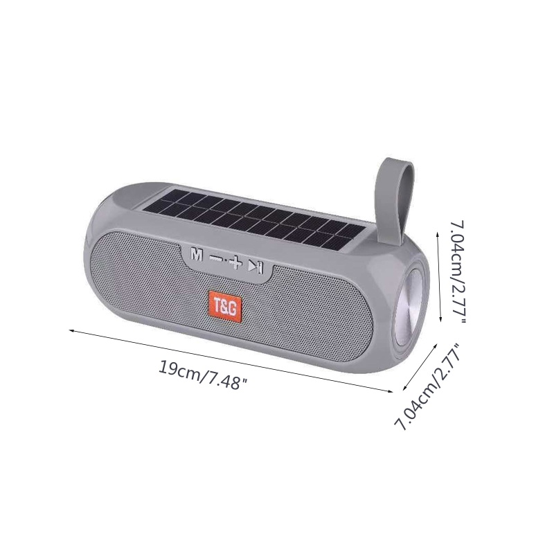Loa zzz Không Dây Âm Thanh Hifi Stero Sử Dụng Năng Lượng Mặt Trời Giảm Tiếng Ồn Có Thể Sạc Lại