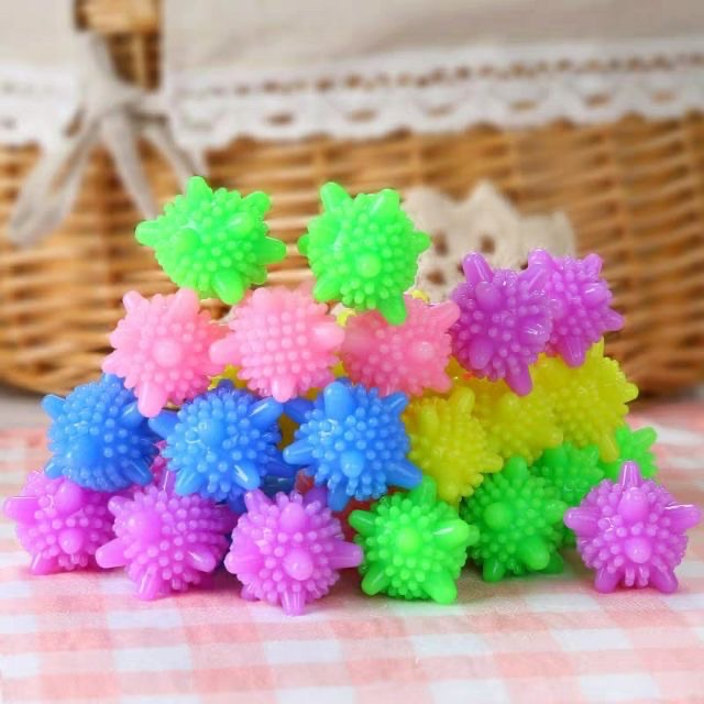 Viên Bóng Gai Giúp Làm Sạch Quần Áo Trong Máy Giặt - Đánh Tan Mọi Vết Bẩn Mạnh Mẽ Hơn