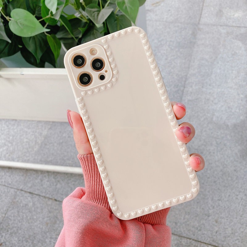 Ốp điện thoại mềm chống sốc màu kẹo bảo vệ ống kính máy ảnh cho iPhone 12 Mini 11 Pro Xs Max Xr X 6 7 8 Plus SE 2020