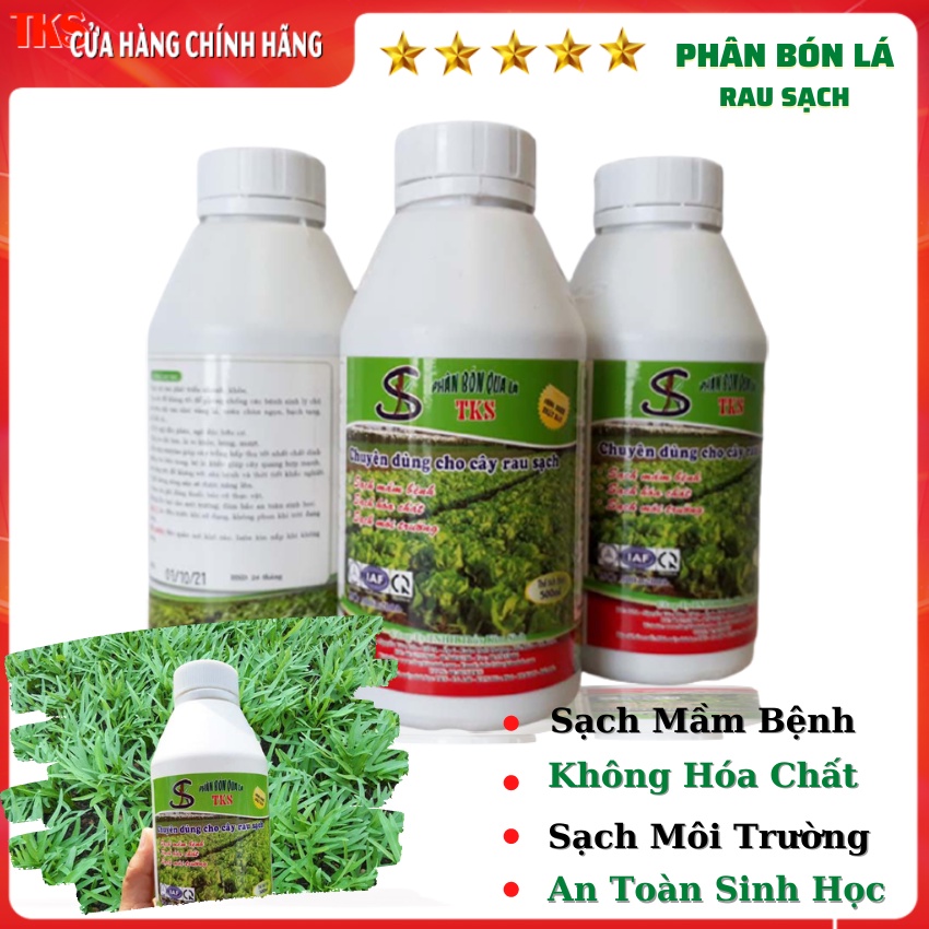 PHÂN BÓN LÁ : Mập Thân, Xanh Lá, Nở Ngọn, Nuôi Trái To, Đẹp Trái - Chai 500ml