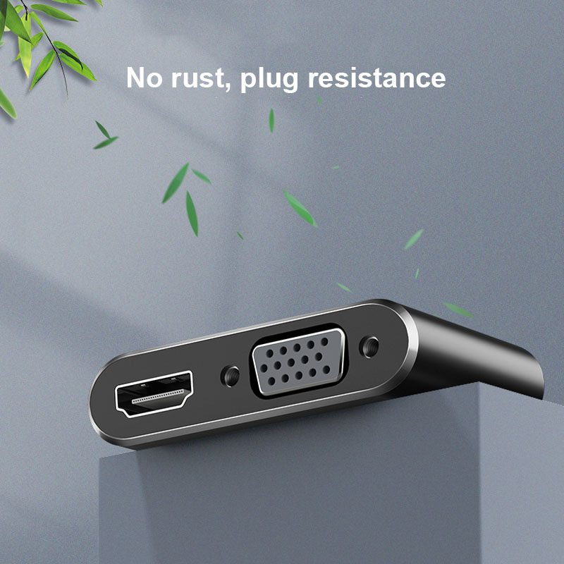 Đầu Chuyển Đổi Thẻ Đồ Họa Usb 3.0 Sang Hdmi Vga Cho Máy Tính / Tv / Laptop / Máy Chiếu / Máy Tính Để Bàn | BigBuy360 - bigbuy360.vn